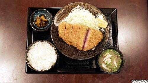 Shoulder Rosukatsu Set Meal of Honcho, Ageo City, Saitama Prefecture