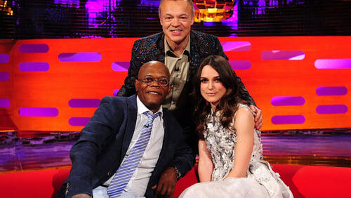 Samuel L. Jackson, Keira Knightley, Jenson Button