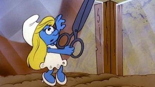 Smurfette's Golden Tresses