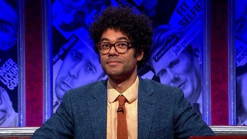 Richard Ayoade, Maisie Adam, Justin Webb