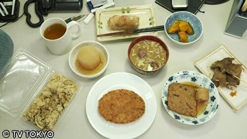 Eating At the Office After Visiting Sunamachi-Ginza Shopping District, Koto Ward