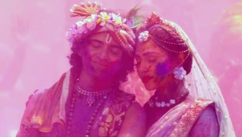 Radha Krishna ki holi