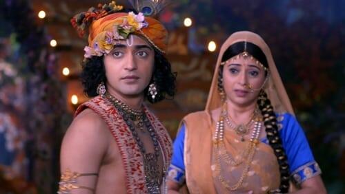 Yashodha bids farewell to Krishna