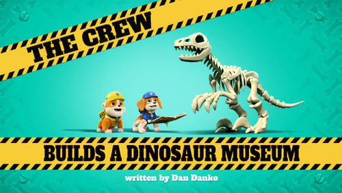 The Crew Builds A Dinosaur Museum