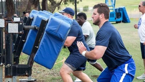 Training Camp with the Los Angeles Rams #1