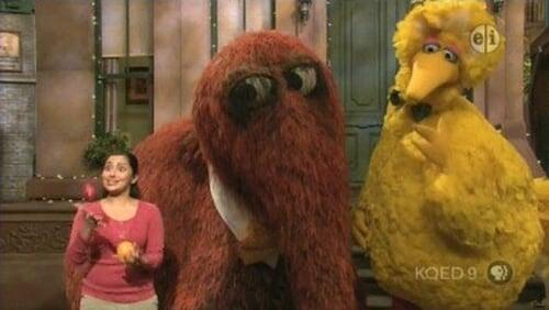 Big Bird and Snuffy Talent Show