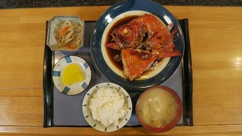 Braised Kinmedai and Gogo's Original Parfait of Ninomiya, Naka-gun, Kanagawa Prefecture