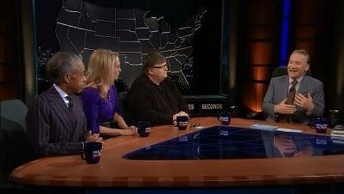 Maajid Nawaz; Michael Moore, Valerie Plame and Al Sharpton; Richard Dawkins