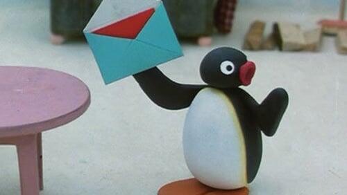 Pingu Hides a Letter