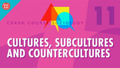 Cultures, Subcultures, and Countercultures