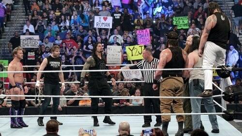 Main Event: Dean Ambrose, Roman Reigns & Chris Jericho vs. Bray Wyatt, Erick Rowan & Luke Harper (Tampa, FL)