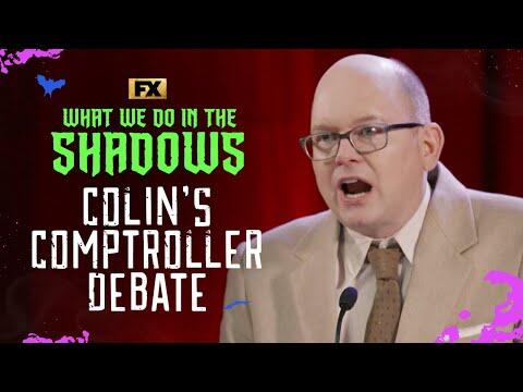 Colin’s Comptroller Debate Scene