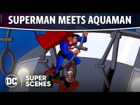 DC Super Scenes: Superman Meets Aquaman