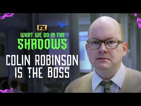 Colin Robinson Becomes the Boss Scene