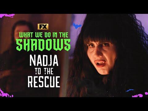 Nadja Comes to the Rescue Scene