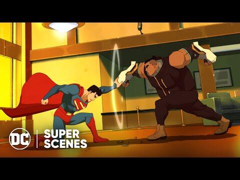 DC Super Scenes: Superman Unlocks Heat Vision