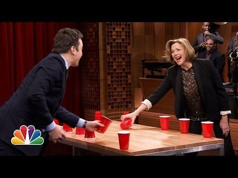 Flip Cup with Annette Bening