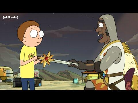 S6E9 Cold Open: Morty Becomes a Knight