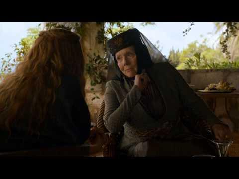 (CONTAINS SPOILERS) Game of Thrones Season 4: Episode #4 Clip - Olenna on the Purple Wedding (HBO)