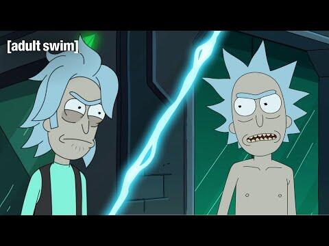 Present Rick VS Memory Rick Clip