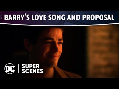 DC Super Scenes: Barry's Love Song and Proposal