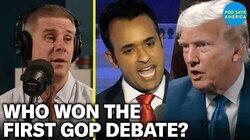 Who won the first Republican debate?