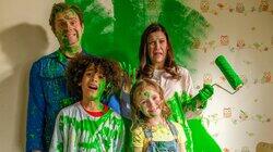 Waffle's Paint Disaster Waffle's Paint Disaster