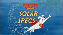 Krypto the Superdog in Solar Specs Krypto the Superdog in Solar Specs