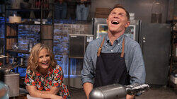 In Bobby's Kitchen, with Amy Sedaris