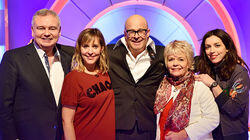 Mel Giedroyc, Bridget Christie, Eamonn Holmes, Judith Chalmers