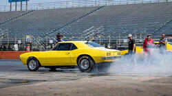 Barnfind Firebird vs. Crusher Camaro!