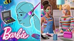 Mermaid Makeup Tutorial With Barbie!