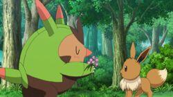 Love Strikes! Eevee, Yikes!