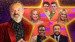 Nicole Kidman, Kylie Minogue, Nicola Adams, Jason Manford, Josh O'Connor, Emma Corrin