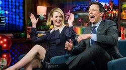 Sarah Paulson & Seth Meyers