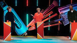 Clare Balding, Josh Widdicombe, Kiel Smith-Bynoe