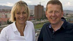 Bill Turnbull and Louise Minchin