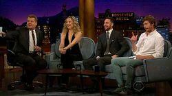 Kate Hudson, Anders Holm, Aaron Taylor-Johnson, Jim James