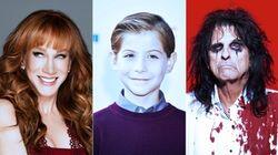 Kathy Griffin, Jacob Tremblay, Alice Cooper