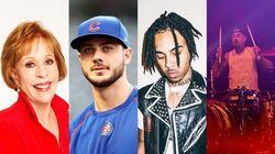 Carol Burnett, Kris Bryant, Vic Mensa featuring Travis Barker