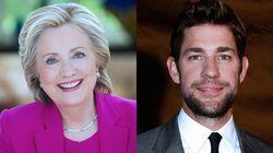 Hillary Clinton, John Krasinski