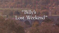 'Billy's Lost Weekend'