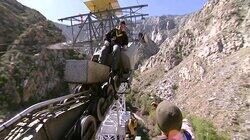 Digging for Sea Salt; Demolishing a Bridge; Atop a Tramway