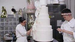 Seven-Foot Wedding Cake