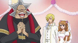 The Broken Couple! Sanji and Pudding Enter!