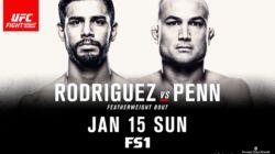 UFC Fight Night 103: Rodríguez vs. Penn