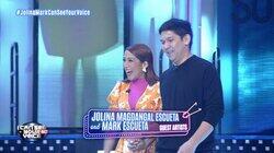 Jolina Magdangal and Mark Escueta