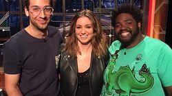 Ron Funches, Rick Glassman & Bianca Kajlich