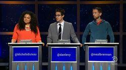 Michelle Buteau, Dan Levy & Neal Brennan