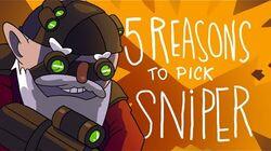 5 REASONS TO PICK SNIPER